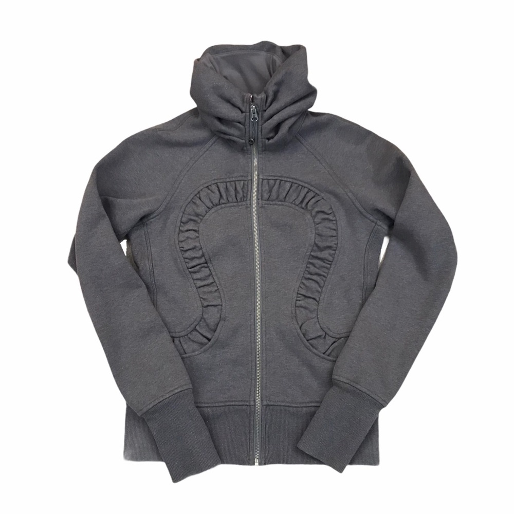 Lululemon gray sparkle jacket size 6